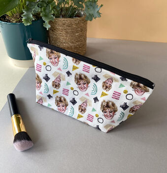 Angela Lansbury Patterned Make Up Bag, 5 of 7