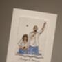 A5 Personalised Valentines Day Illustrated Card, thumbnail 12 of 12
