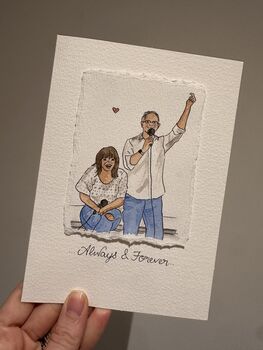 A5 Personalised Valentines Day Illustrated Card, 12 of 12
