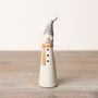 Ceramic Large Snowman Christmas Ornament, thumbnail 1 of 2