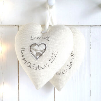 Personalised Hanging Heart Valentine's Day Gift For Wife, Girlfriend, Fiancee, 11 of 12