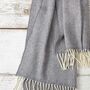 Luxury Large Cashmere And Merino Scarf, thumbnail 8 of 12