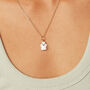 Cute Ghost Gold Plated Necklace, thumbnail 4 of 9