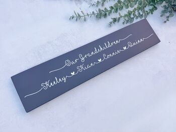 Our Family Wooden Sign, 11 of 12