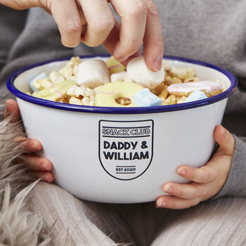 Personalised Snack Club Bowl, 2 of 10