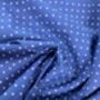 Mens Cotton Pyjamas In Blue And White Spot Print, thumbnail 6 of 11