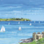 St Anthony's Lighthouse, Falmouth, Cornwall Art Print, thumbnail 4 of 5