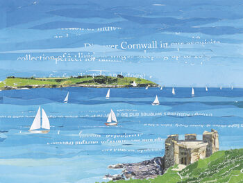 St Anthony's Lighthouse, Falmouth, Cornwall Art Print, 4 of 5