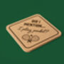 Square Cork Coaster 'Did I Mention I Play Padel' | Homeware | Tableware | Padel | Racket Sport, thumbnail 1 of 2
