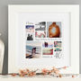 Personalised 40th Birthday Square Photo Collage, thumbnail 3 of 11