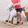 Personalised Patterned Rocking Horse, thumbnail 1 of 3