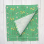 Personalised Easter Daffodils Linen Napkin Crackers, thumbnail 5 of 5