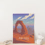 Arches National Park USA Travel Poster Art Print, thumbnail 2 of 8