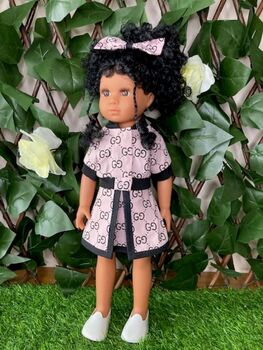 Logo Jacket And Skirt Outfit Fits 15' 38cm Mélange Doll, 2 of 3
