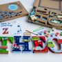 Personalised Paint Your Own Car Wooden Name, thumbnail 2 of 6
