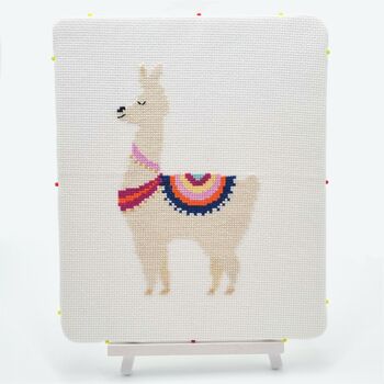 Llama Cross Stitch Kit, 3 of 9