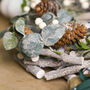 Evergreen Candle Holder Wreath Centerpiece, thumbnail 4 of 6