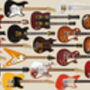 1000 Piece Iconic Guitars Puzzle, thumbnail 4 of 4