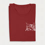 Personalised Drum Kit Organic Cotton T Shirt, thumbnail 2 of 6