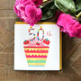Cupcake 50th Birthday Card, thumbnail 4 of 4