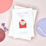 Personalised Map Love Letter Valentine's Card, thumbnail 1 of 4
