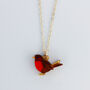 Robin Charm Necklace, thumbnail 2 of 7