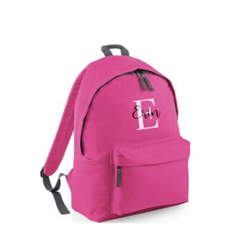 Personalised Initial Name Backpack For Kids, 5 of 5
