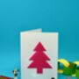 Lego Compatible Christmas Tree Card, thumbnail 4 of 5