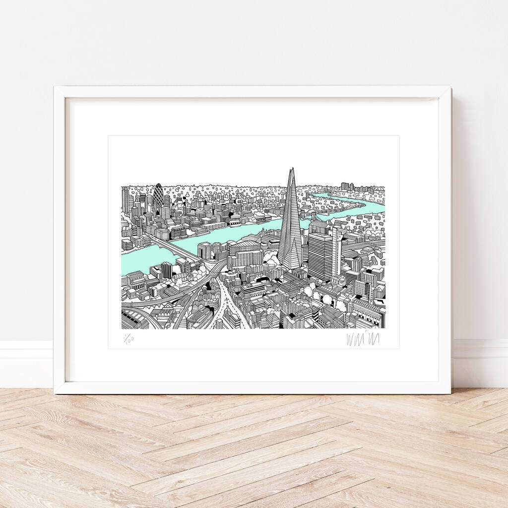 The Shard, Limited Edition Screen Print, 1 of 5