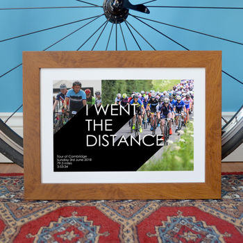 Personalised Cycling Photo Collage Print, 3 of 4