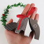 Anteater Christmas Tree Decoration, thumbnail 3 of 7