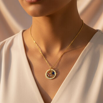 Family Ring And Birthstone Necklace, 2 of 12