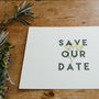 Herb Garden Wedding Save The Date Cards, thumbnail 1 of 7