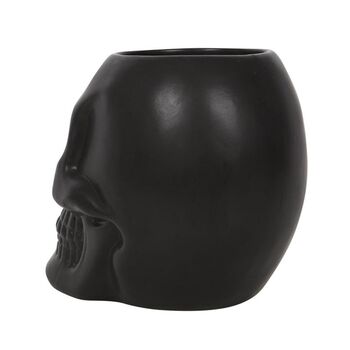 Black Skull Plant Pot, 4 of 4