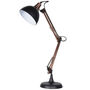 Black And Copper Angle Desk Lamp, thumbnail 1 of 2