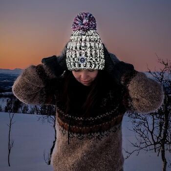 Winter Solstice Rib Hat, 6 of 8