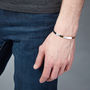 Oxidised Matt Sterling Silver Cuff Bracelet, thumbnail 1 of 5