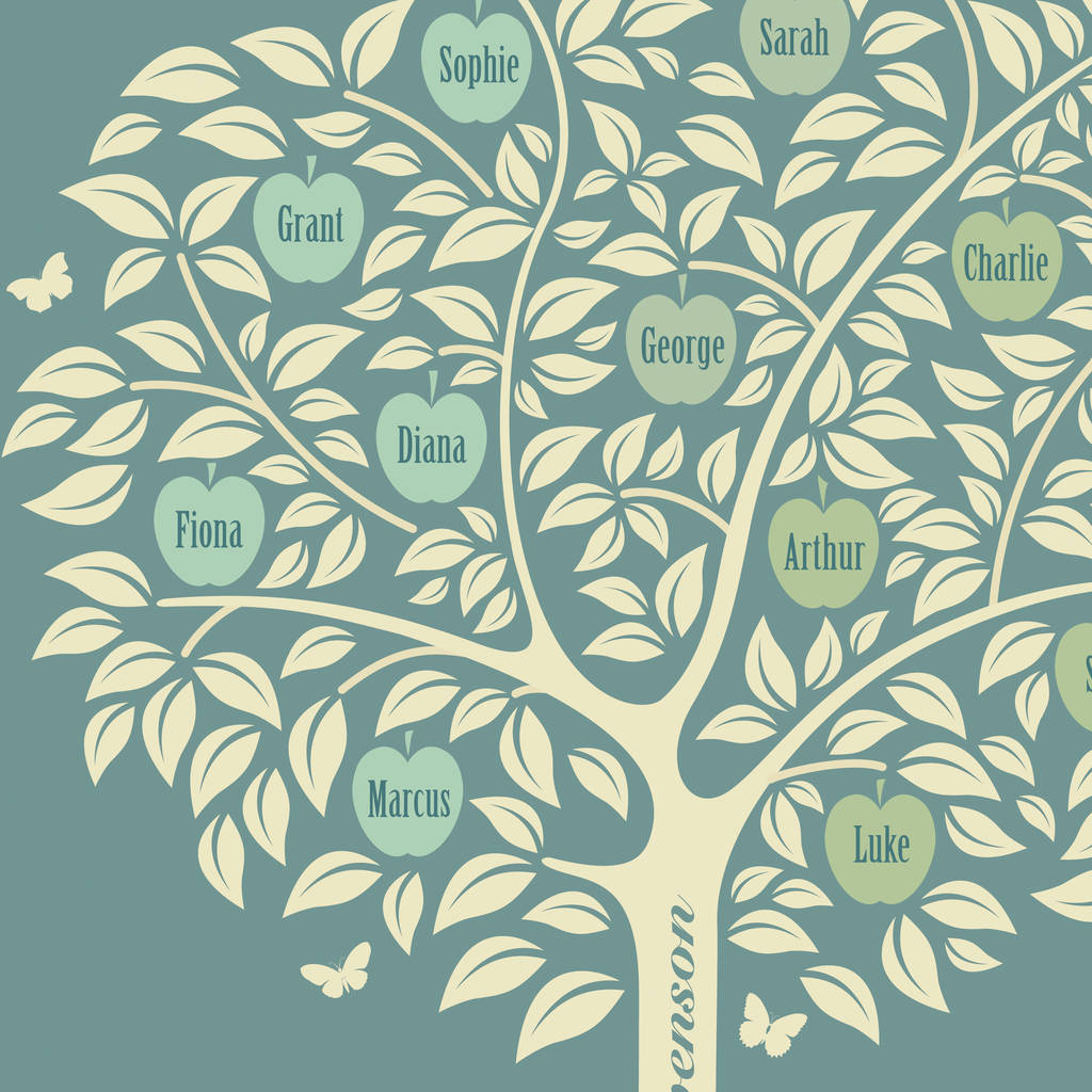 grandparents 'grandparents family tree' by the typecast gallery ...