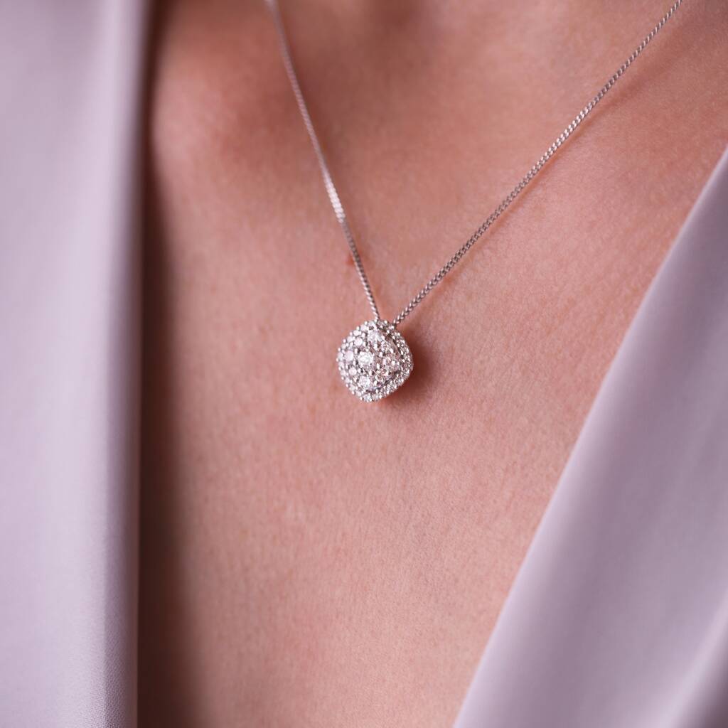 Created Brilliance Marie Lab Grown Diamond Necklace By BJB