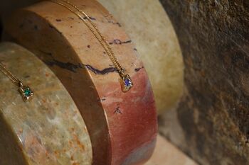 Tanzanite Rock Necklace, 3 of 4
