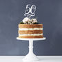 Decorative Birthday Age Cake Topper, thumbnail 10 of 11