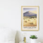 North York Moors National Park Travel Poster Art Print, thumbnail 3 of 8