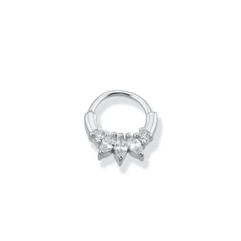 Princess Daith Hoop Single Earring, 5 of 5