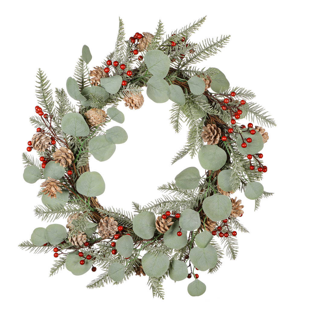 Extra Large Eucalyptus Christmas Wreath By Dibor | notonthehighstreet.com