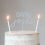 Personalised Baby Shower Cake Topper, thumbnail 5 of 6
