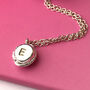 Personalised Initial Macaroon Necklace, thumbnail 5 of 12