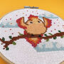 Baby Phoenix Cross Stitch Kit, thumbnail 8 of 10
