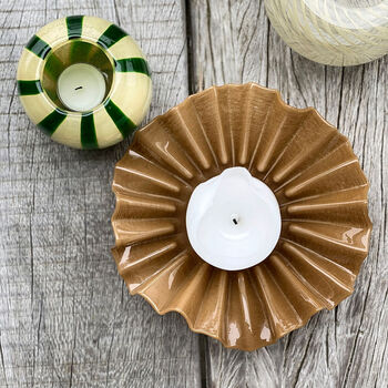 Power Handmade Folded Glass Bowl, 4 of 4