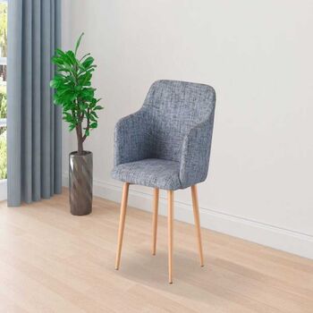 Mof Fabric Tub Chair Armchair Dining Chair K5, 8 of 10