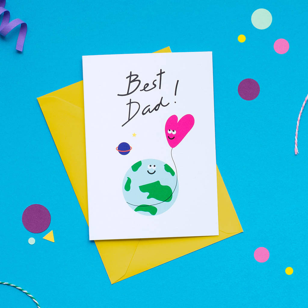 out of this world best dad father's day card by i am a ...